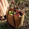 Ruhan Imitation Rattan Shopping and Picnic Basket