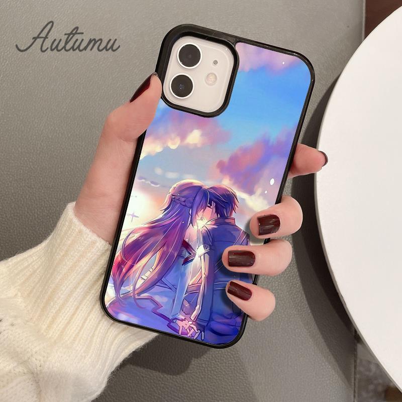 Dein Name Taki und Mitsuha Handyhülle für iPhone 11 12 13 14 Pro Max mini XR XS SE 2020 6S 7 8 Plus Samsung Galaxy S21 S22 Hülle