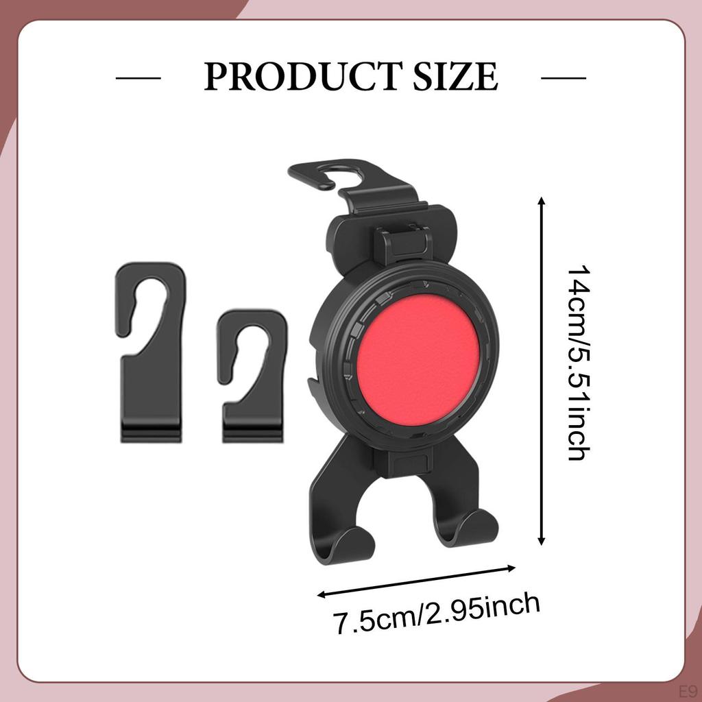 Car Cup Holder Back Seat Hanger Easy Installation Handbag Bottle Storage Organizer for