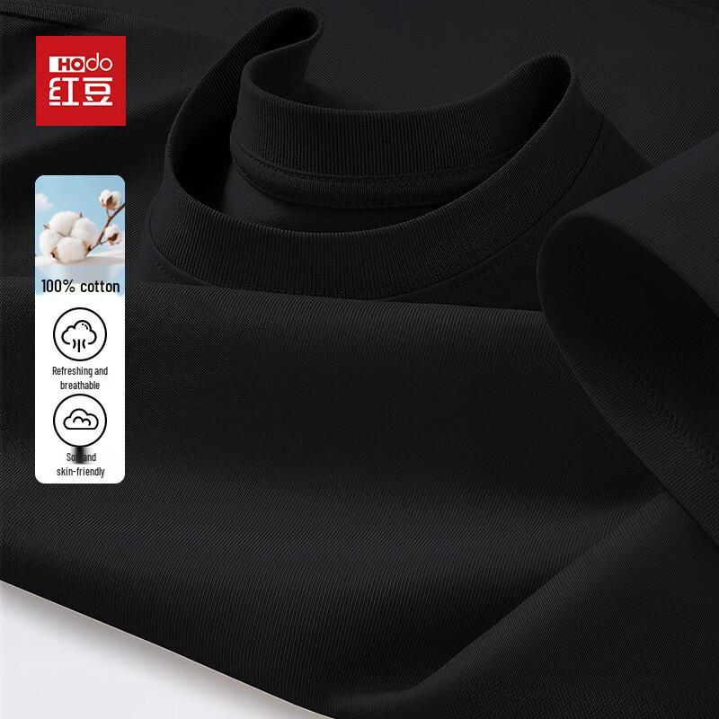 Hodo Men s Heavyweight Cotton Crewneck Long-Sleeve T-Shirt 5XL