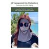 Sun Protection Sunscreen Mask Traceless Riding Facemask Breathable Driving Face Mask  Summer