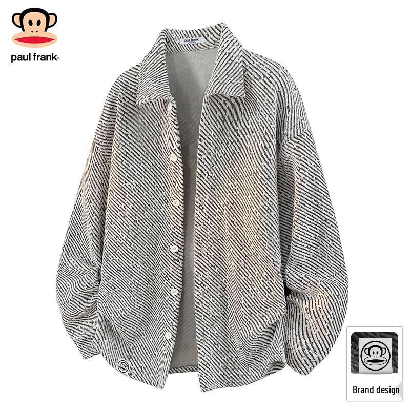 Paul Frank Men's Loose Fit Long Sleeve Jacket