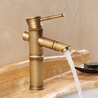 Bamboo Vessel Sink Bathroom