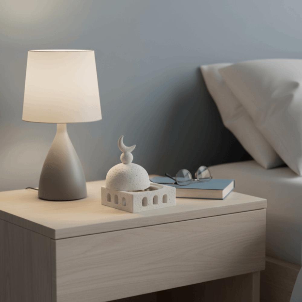 Architectural Style Ramadan Aromatherapy Cup Castle Shape Eid Desk Ornament  Living Room