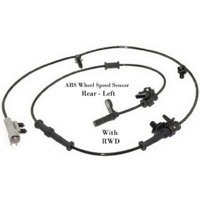 ABS Wheel Speed Sensor Rear Left Fits:300 Charger Challenger RWD 2011-
