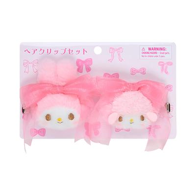 Sanrio Haarspangen-Set My Melody 468312 (Schleifenprinzessin)