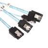 Sas Sata Kabel Mini-Sas Sff-8087 Zu 4 Sata Kabel Mini Sas 4I Sff8087 36P Zu 4 Sata 7P Kabel 12Gbps 1/0.5M Festplattendaten