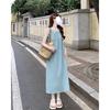 French Skirt Seaside Vacation Dress Women's Summer Niche Design Sense Loose Sleeveless Vest Skirt a Word Long Dress