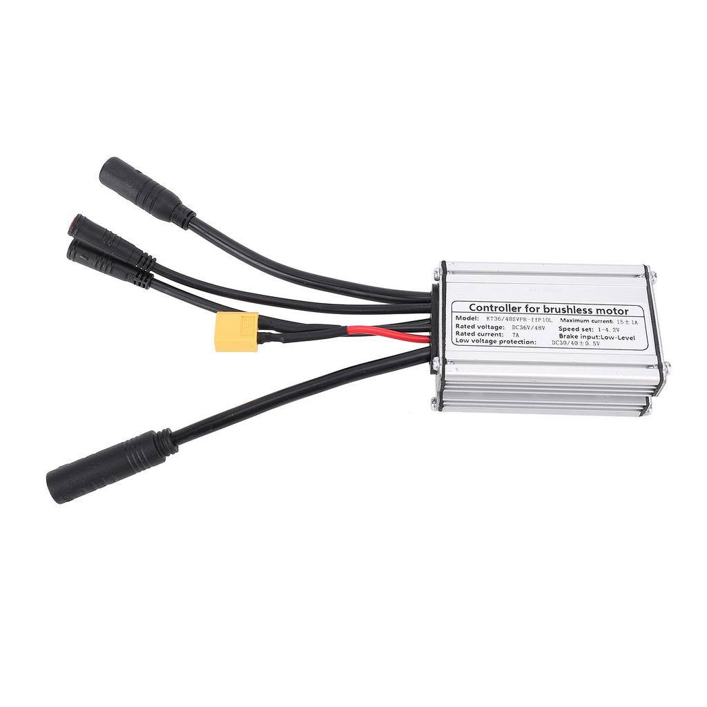 36V 48V Ovladač motoru 6 tranzistorů 250W 350W Ovladač se sinusovým průběhem s linkou pro světlo a vodotěsným konektorem