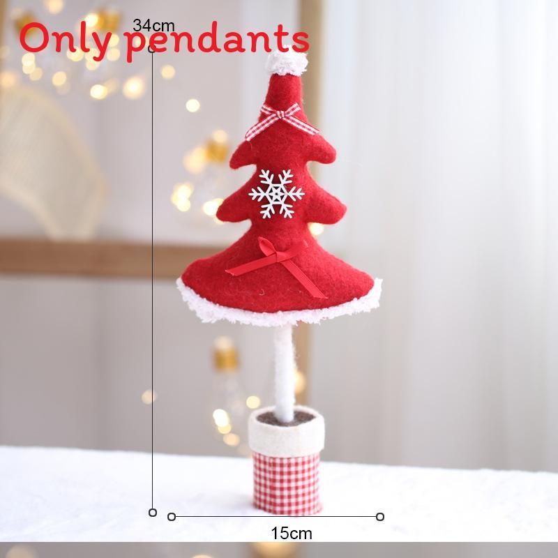 

Christmas Wool Felt Tree Ornament For Holiday Decor And Scene Setting Snowflake
