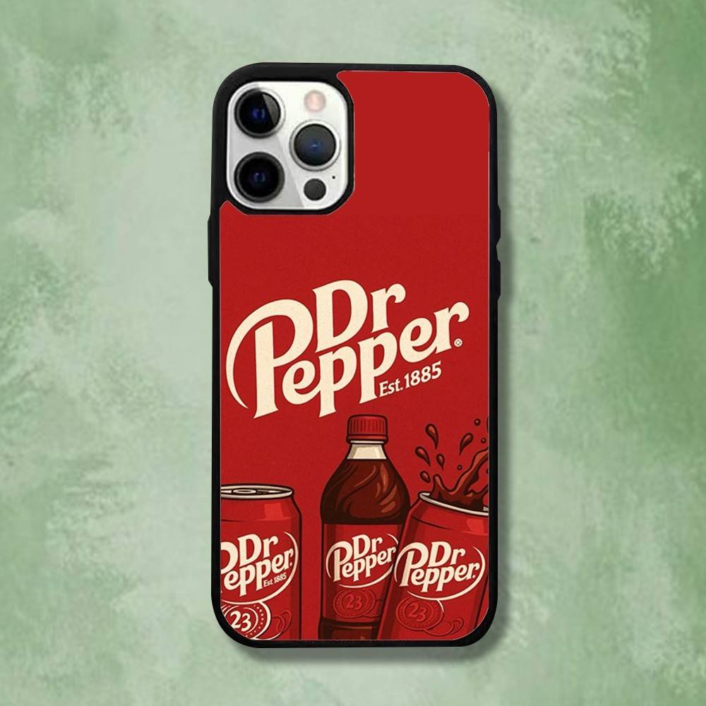 

D-Dr-P-Peppers Phone Case For iPhone 16,15,14,13,12,11,Pro,Max,Plus,Mini,SE4,E Magnetic Magsafe Wireless Charging iPhone16e