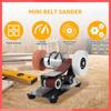 7-Speed Adjustable Electric Belt Grinder Low Noise 15° Cutter Sharpener Sander Tool Multifunctional Mini Belt Sander