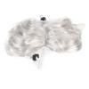 Dog Cat Cosplay Wig Nylon Fiber Vivid Adjustable Elastic Band Washable Pet Wigs for Cats