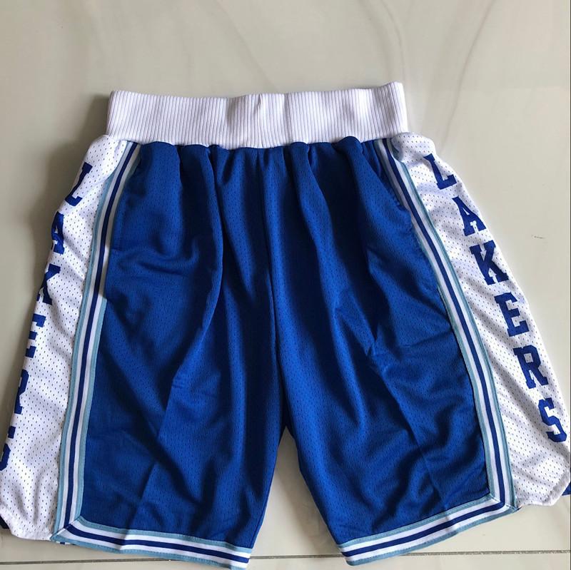 NBA Retro Shorts: Lakers, Magic, 76ers, Heat, Raptors - Fully Embroidered High-End Pocket Design