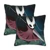 Hollow Knight (1) 2 Pcs Square Pillowcase Pillow Cover Cushion Zip Decorative Comfort Throw Pillow For Home Bedroom