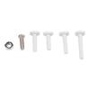 DIY Installation As Shown Thermostat Adapter Set Heating Control Adapter Rings Set Robust Material Construction