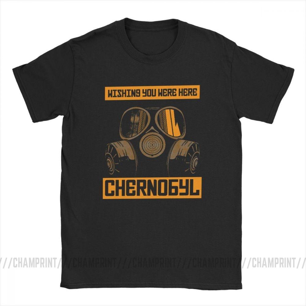Nuclear Chernobyl Exclusion Zone Men T Shirt Ivankiv Raion Kiev Oblast Clothes Ukraine Disaster Tees New Design TShirts