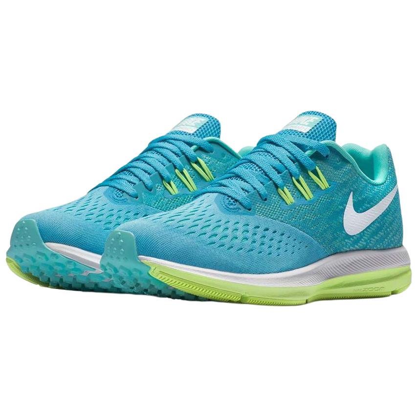 Nike Zoom Winflo 4 Comfortable Soft Durable Low-Top Casual Running Shoes Women sneaker Blue 898485-400