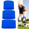 1 Pair Elastic Soccer Shin Guard Soft Silicone Shin Guard Strap Silicone Shin Band  Football Game