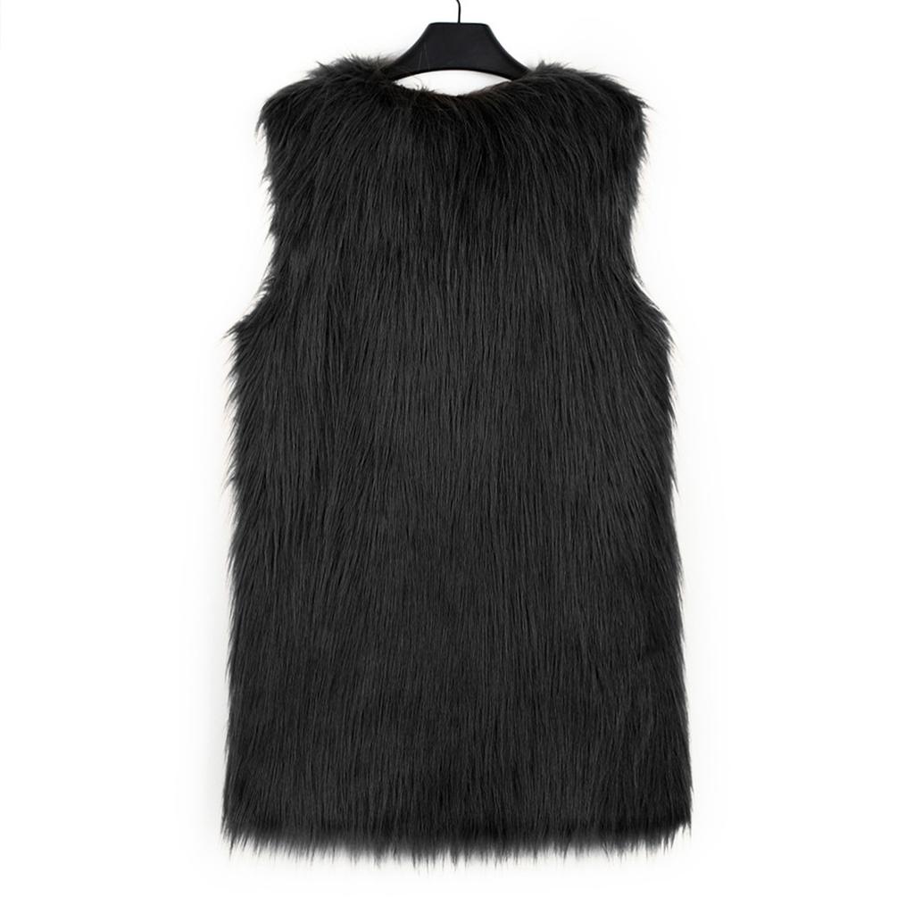 Women's V-neck Faux  Vest Top Faux Vest Coat