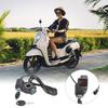 E-Bike Daumengas LCD-Display, Empfindlicher Elektroroller Geschwindigkeitsregler Schalter EBike Strom Akku Spannung Digital Genaue Überwachung