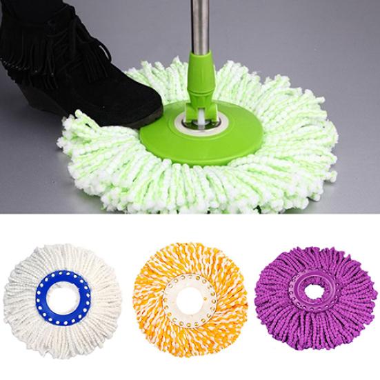 Useful 360 Rotating Head Easy Magic Microfiber Spinning Floor Mop Bucket Head