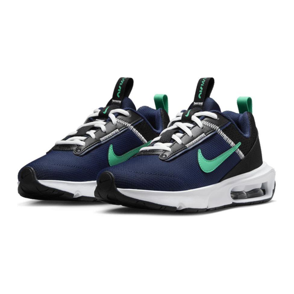 Nike Air Max Intrlk Lite Gs Midnight Navy Black Summit White Stadium Green DH9393-402