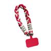 Fashion Colorful Mobile Phone Lanyard Short Multifunctional Mobile Phone Chain Anti Lost with Clip Card Key Chain Universal