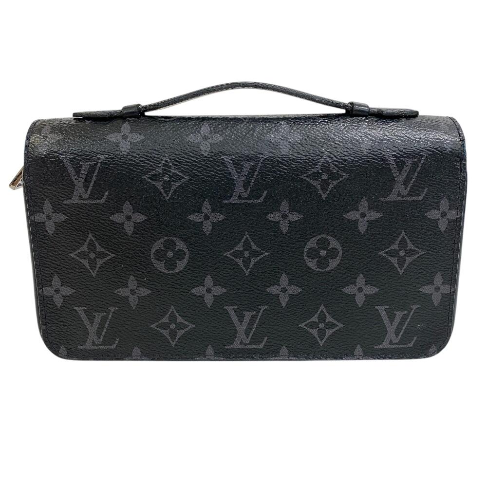 

LOUIS VUITTON M61698 Monogram Eclipse Canvas Monogram Eclipse Zippy XL Clutch bag black Monogram Eclipse mens Used