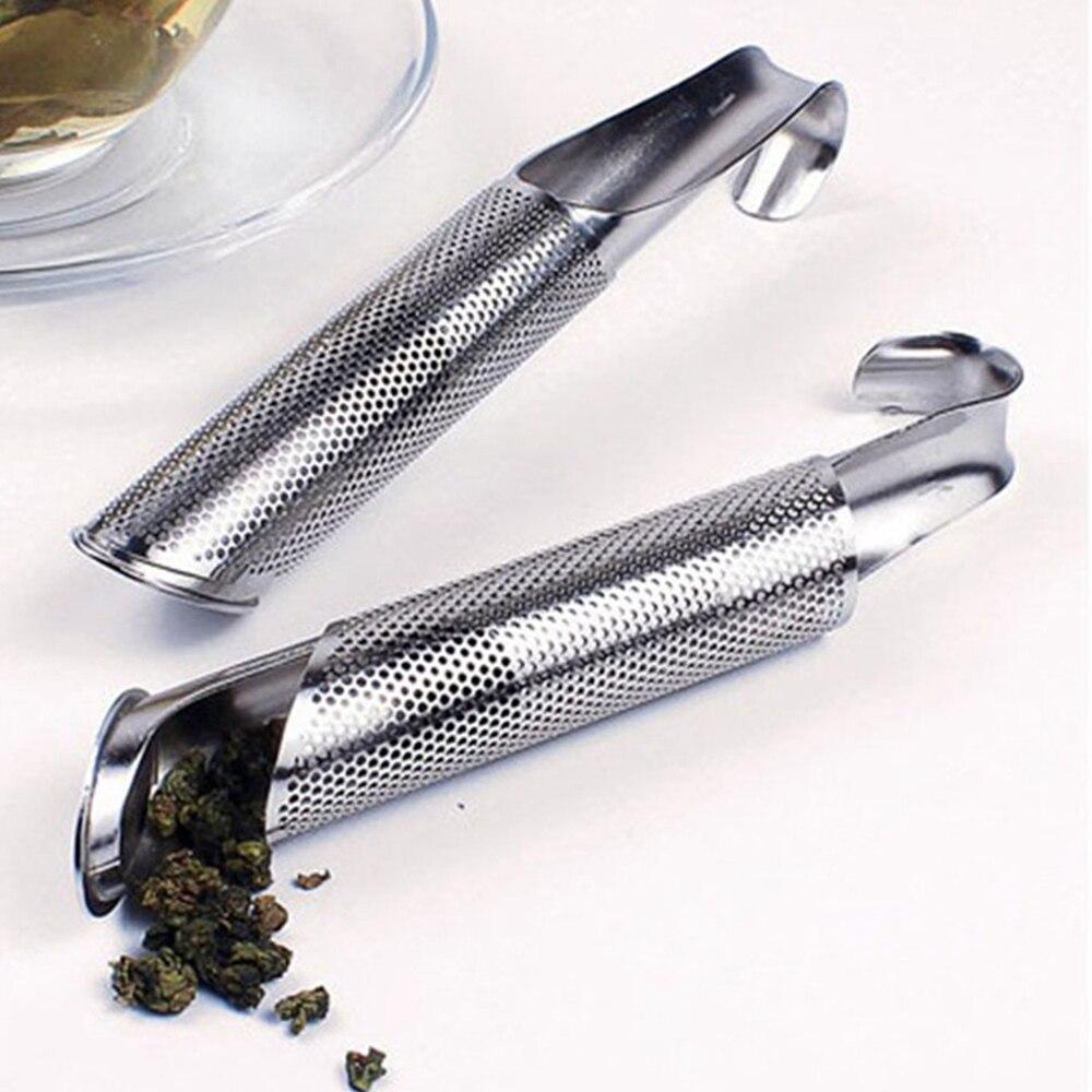 New Tea Strainer Pipe Shape Filter Infuser Stainless Steel Spice Loose Leaf Mesh New Tea Strainer Pipe Shape Filter Infuser Stainless Steel Spice Loose Leaf Mesh