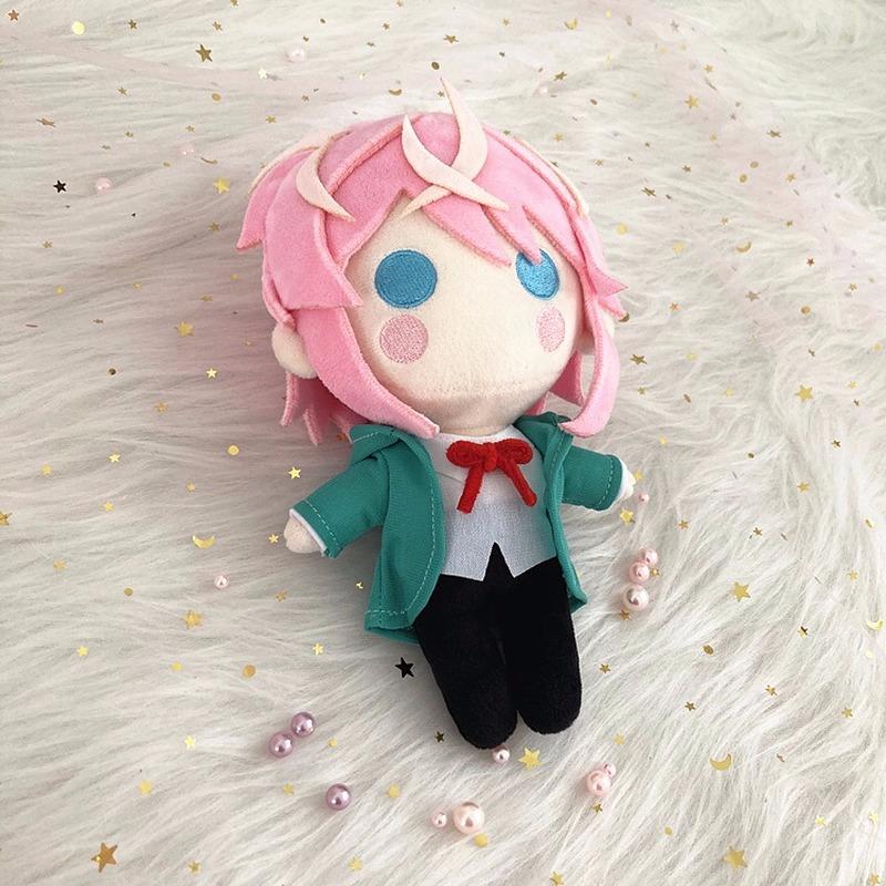 Hypnosis Microphone Plush Doll Toy Kannonzaka Doppo Amemura Ramuda Cosplay Cute Soft Stuffed Pillow Birthday Gift 20cm
