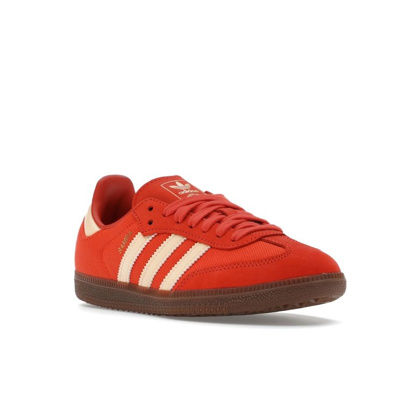 Adidas Samba OG Collegiate Orange Unisex Sneakers Pantone Preloved-Red ID1453
