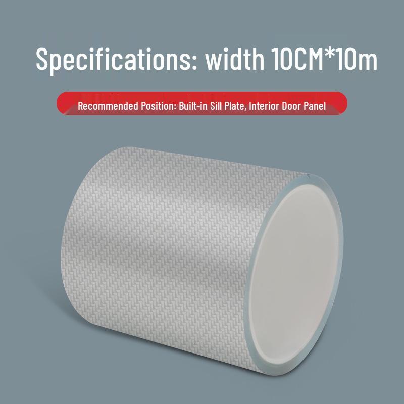 Carbon Fiber Universal Bumper & Sill Protector Sticker