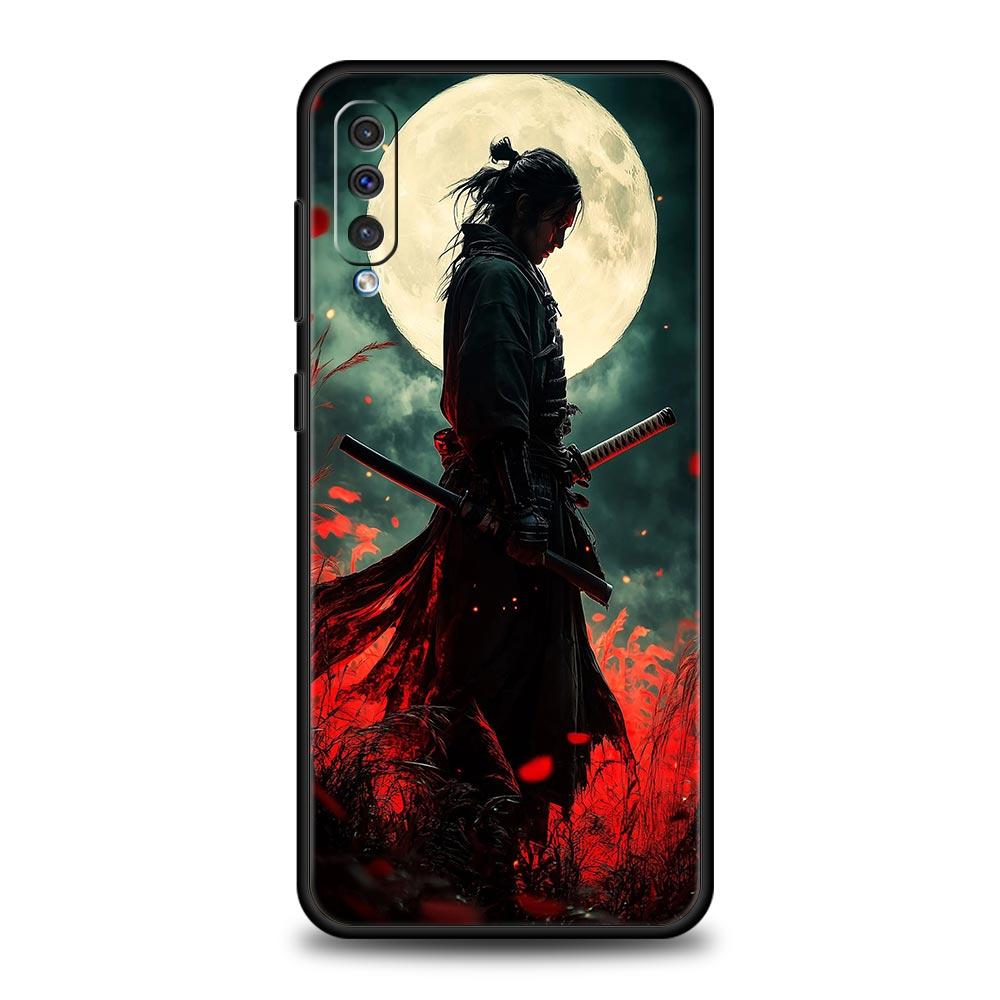 Japanese Bushido Samurai Phone Case For Samsung Galaxy A56 A36 A26 A34 A17 A16 A06 A14 A12 A54 A72 A22 A20e A52 A50 A40 A32Cover