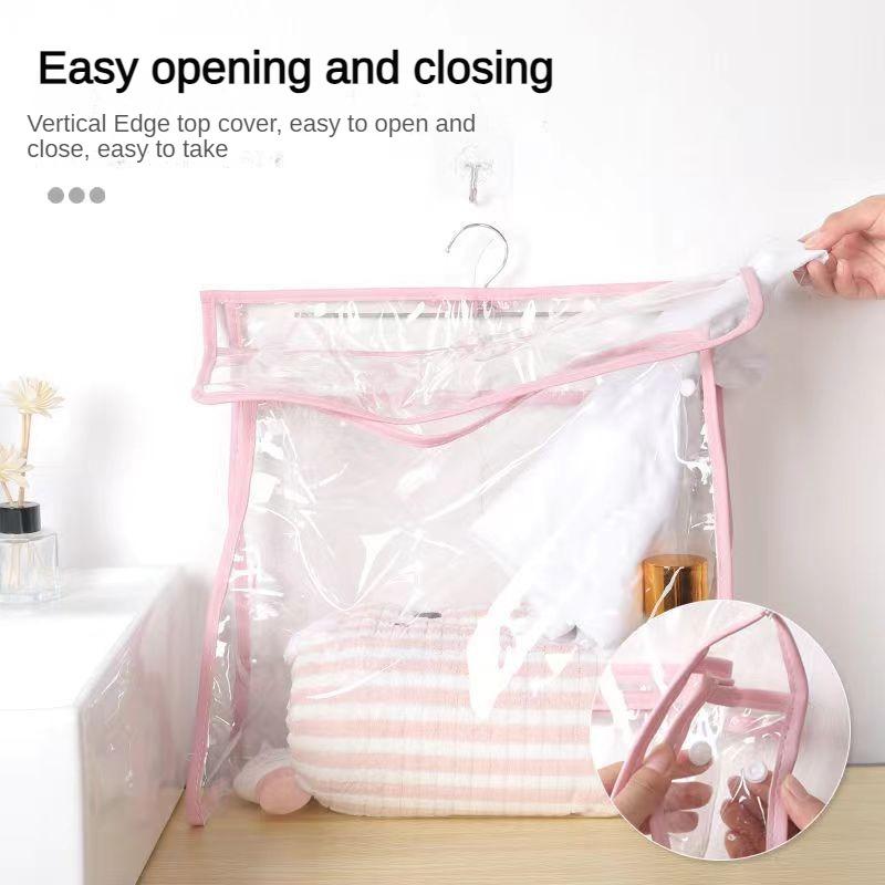

Одежда для ванной комнаты, водонепроницаемая подвесная сумка, подвесная сумка для хранения одежды в спальне, общежитие, подвесная сумка, сумка для покупок, большие вместительные сумки для покупок 1 розовый