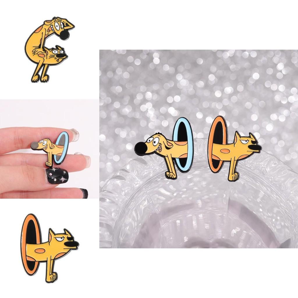 Unique Alloy Cartoon Character Brooch Perfect For Personalized Winter Outfits