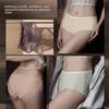 Plus Size Women's Summer Sexy Lace Cutaway Bow Cool Triangle Panties