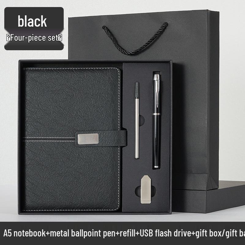 Customized Insulated Cup & Notebook Gift Set for High-End Business Meetings and Souvenirs