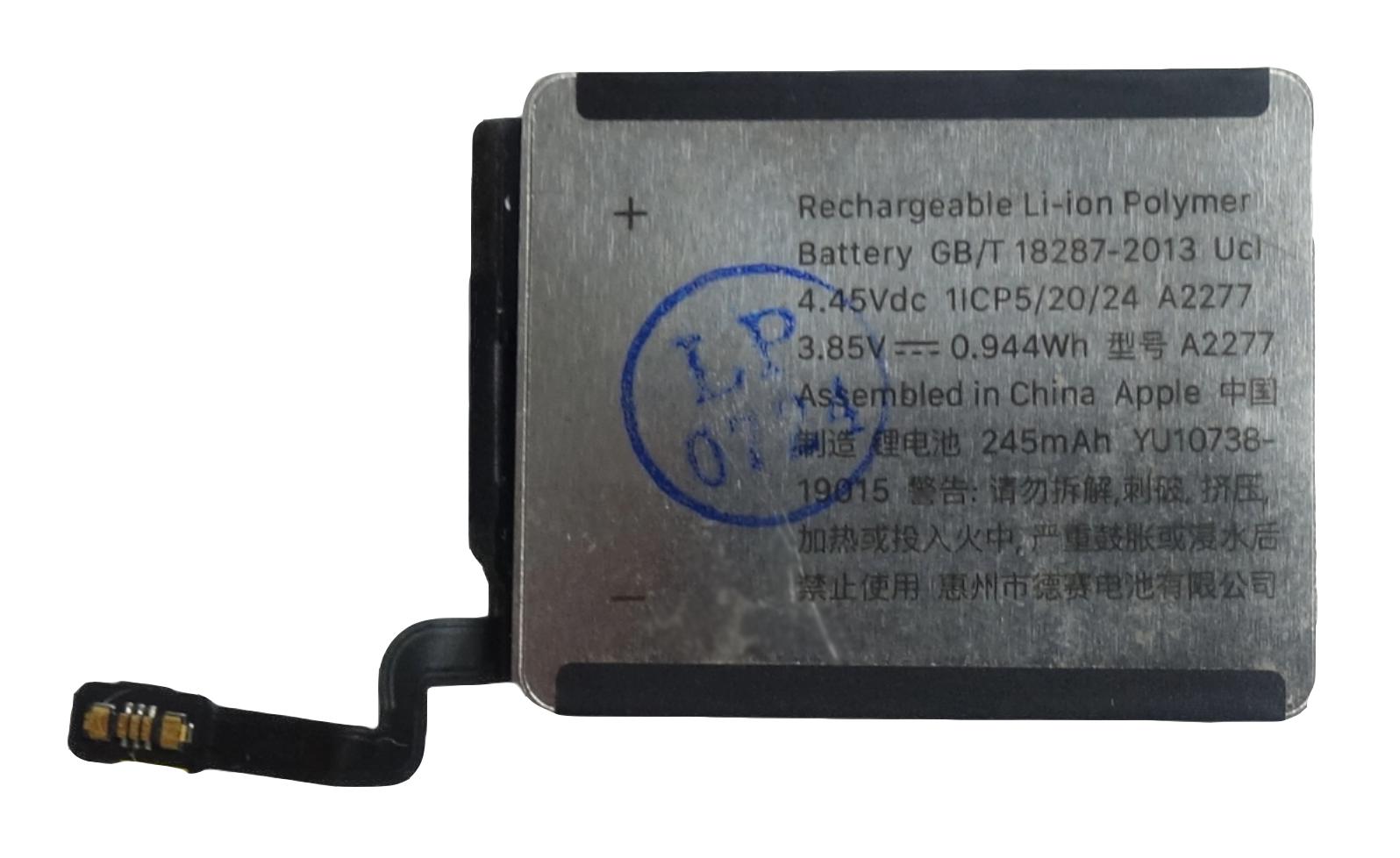 Baterie Pentru Apple Watch Se (Gen1/Gen2) 40Mm A2351 A2353 A2355 A2277 A2722 245Mah