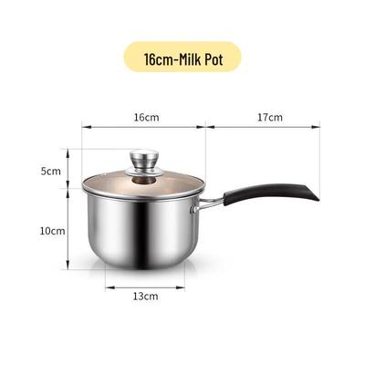 Baldur Verdickte Edelstahl-Saucepan