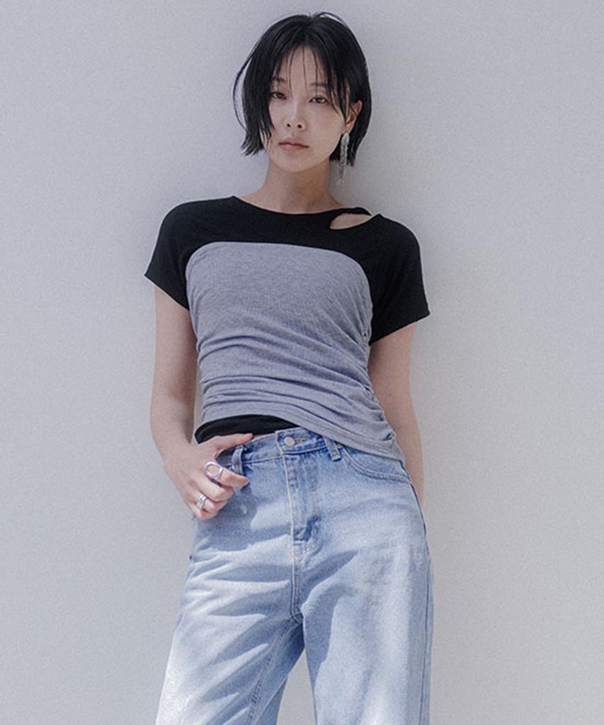 Memua Ring Soft Shirring Top