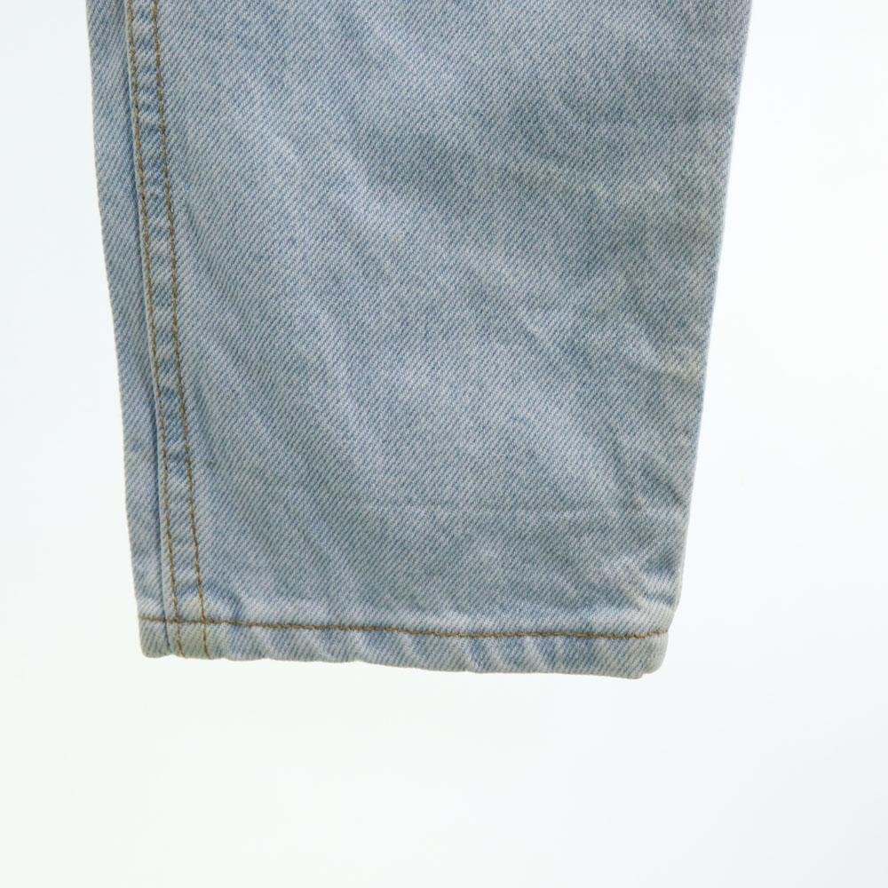 Levi's 90s 512 Made in USA Slim fit Tapered denim pants 9 ice blue jeans Women Used