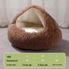 Universal Cat House & Bed: All-Season Enclosed Pet Bed for Cats & Dogs, Cozy Winter Warmth
