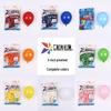Windmill 5" Thickened Latex Balloons - 100 Pcs Standard Colors for Parties and Celebrations