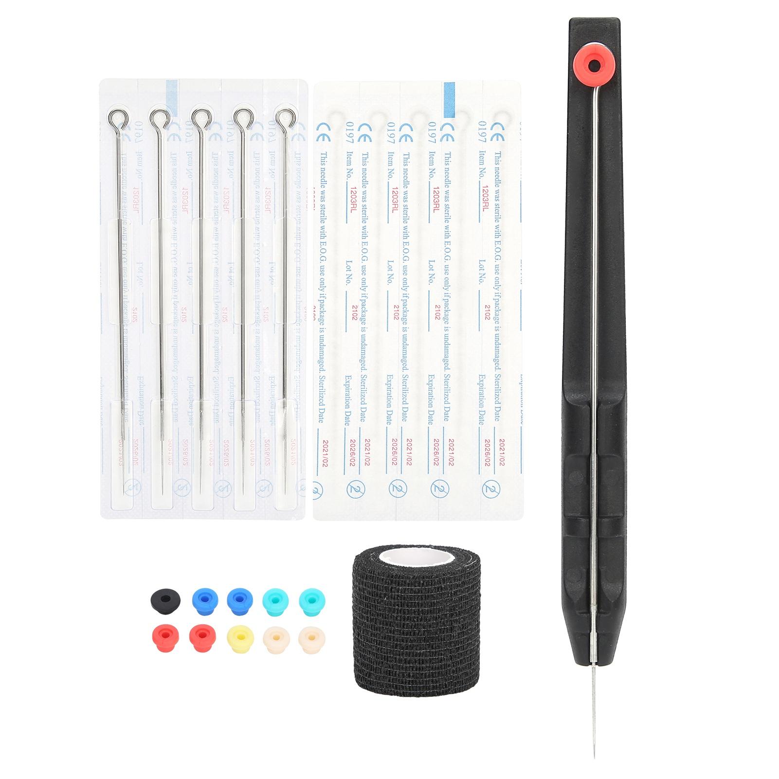 

Ручка для татуировок на руке Игла для татуировок из нержавеющей стали Бандаж Громмет Набор инструментов для татуировок Аксессуар Aiguille de