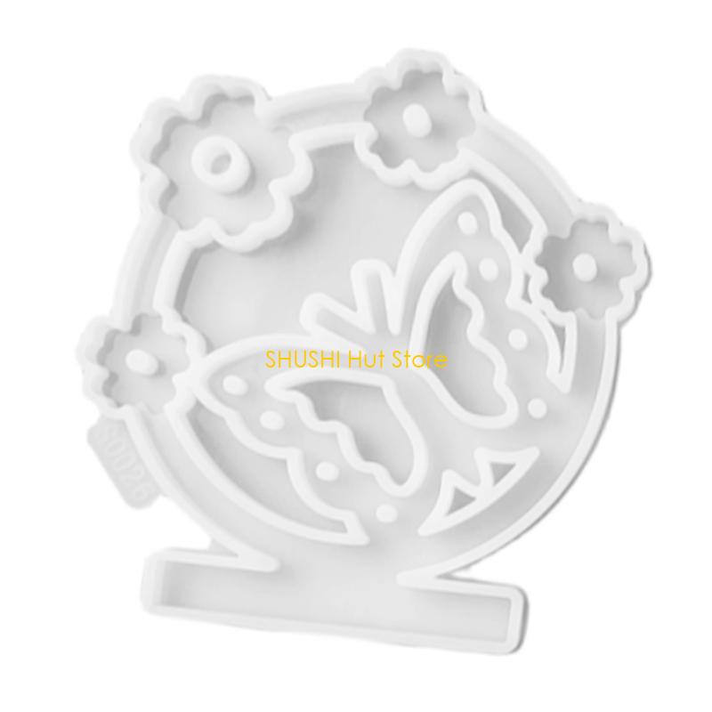 Easter Butterfly Stand Molds with Base for DIY Craft Easter Decorations D57B
