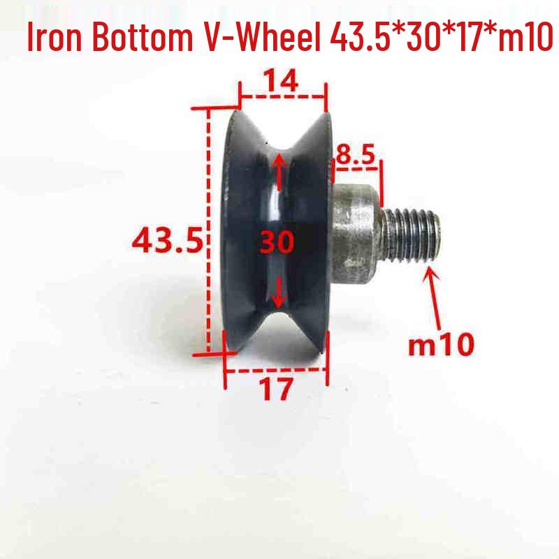 Industrial V-Groove Track Pulley Wheel