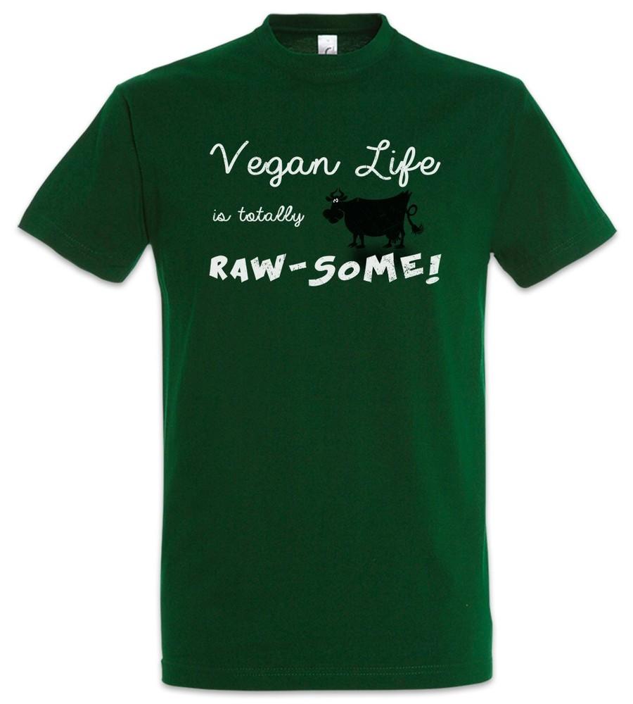 

Vegan Life Is Totally Raw-Some Men s T-Shirt Awesome Veganism Veganism L