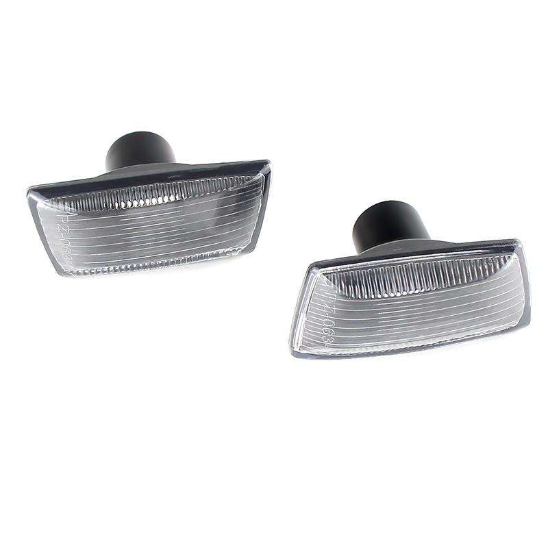 2PCS Side Indicator Turn Signal Marker Light Lamp Shell (No Bulb) For Opel Insignia Astra H Corsa D Zafira B For Chevrolet Cruze