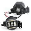 Car Lights Fog Lamp Assembly For BMW E46 E60 E61 2003 2004 2005 2006 2007 2008 LED Angel Eyes Halogen Front Bumper Headlight 12V